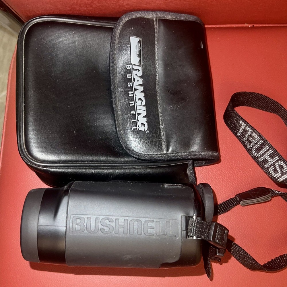 ✅ BUSHNELL RANGING RANGEFINDER - MODEL # 200400 W/Case (NICE)