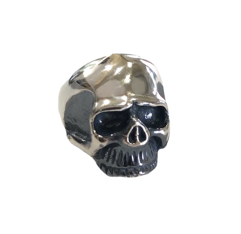 925% Silver Skull Ring - AN08A