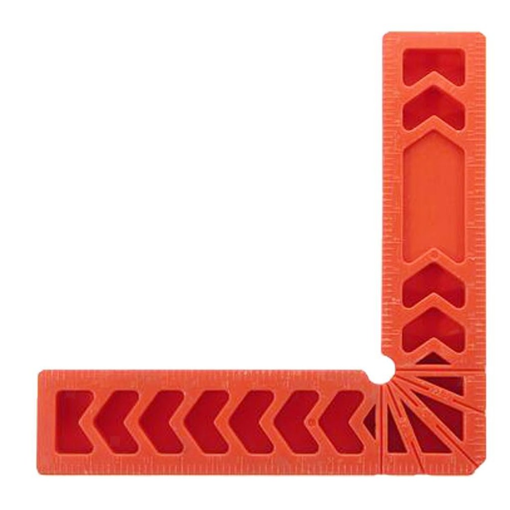 Pack of 8 Plastic 4\\\'\\\' & 3\\\'\\\' Angle Ruler 90 degree