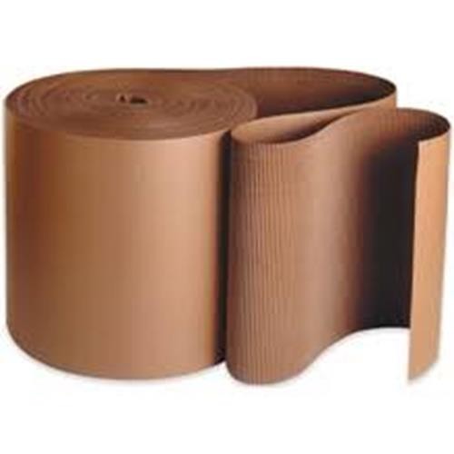 21" B Flute Kraft Singleface Corrugated Roll 500 ft