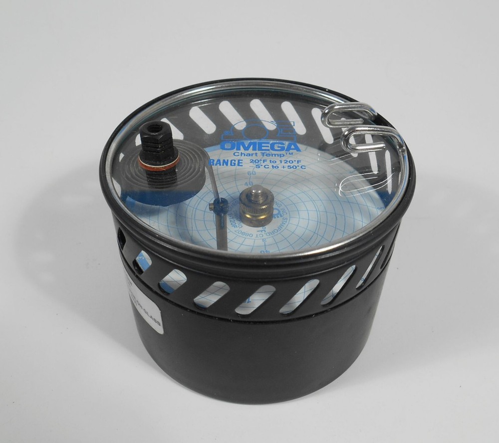 Omega Engineering Chart-Temp 24 Hour Spring Wound Temperature Recorder w/Charts