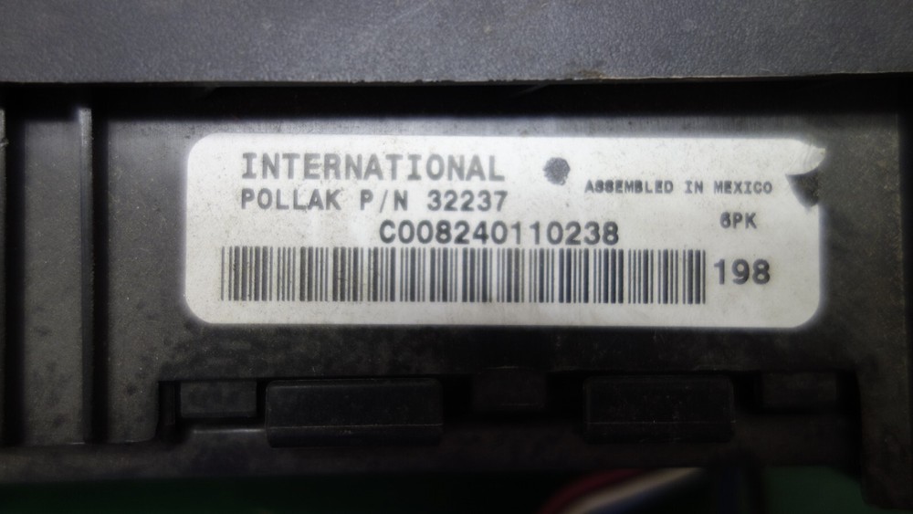 International Pollak Switch Panel 32237 Four Switches