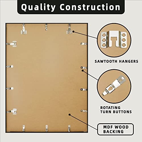 Aluminum Jersey Frame Display Case 1 Pack, Lightweight & 1 Black