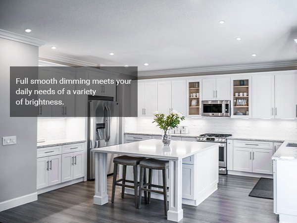 6-Pack GU10 LED Light Bulb, Dimmable 5000K Daylight GU10 Bulb Replacement