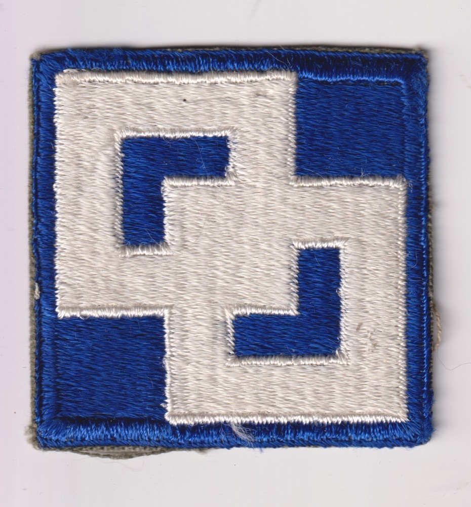 2nd Service Command patch US Army real WWII make