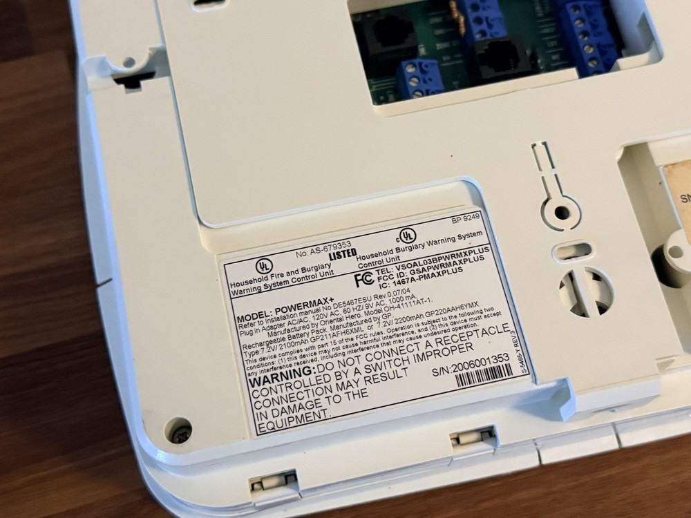 Norco PowerMax+ Wireless Home Management Main control only
