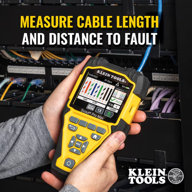 Klein Tools Scout Pro Max Network Cable Tester With Remote Set - NO SHIP CA
