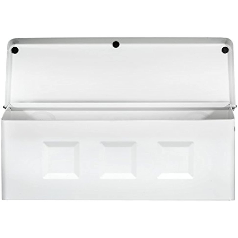 Architectural Mailboxes 2689W-10 Wayland Wallmount Mailbox, Small, White