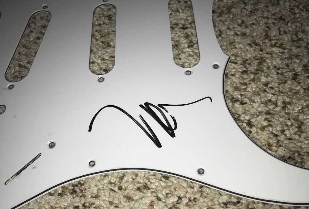 Neal Schon Signed Pickguard Journey With Proof