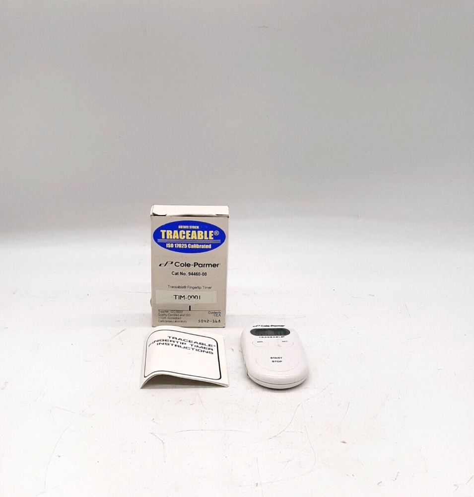 Cole Parmer 94460-00 Traceable Fingertip Timer