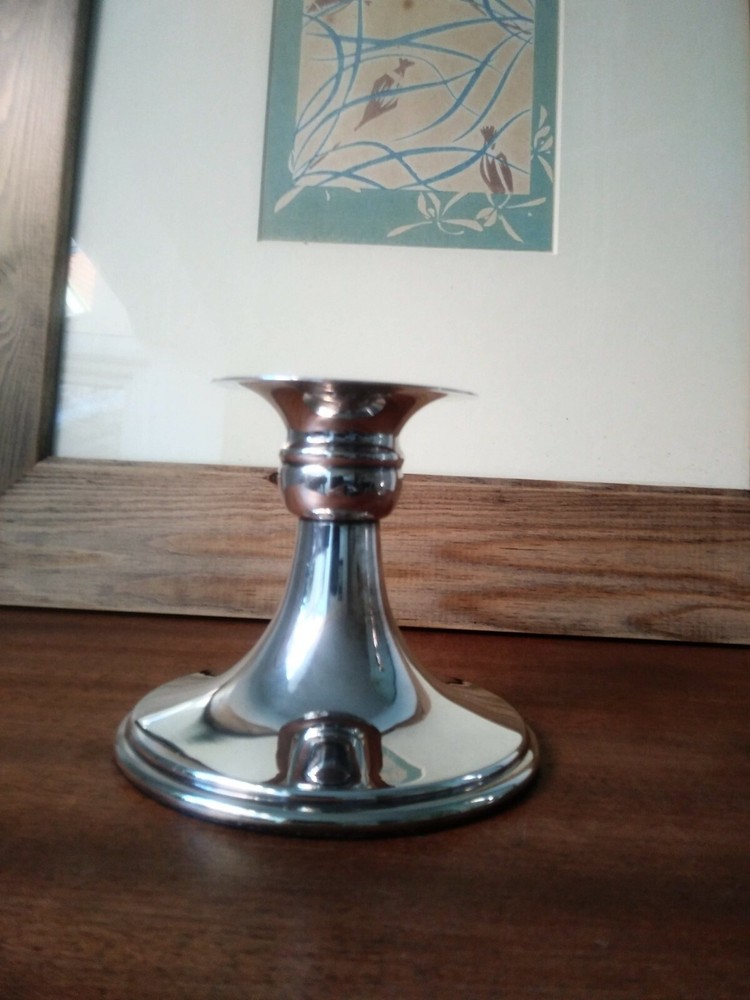 Silver Candle Holder
