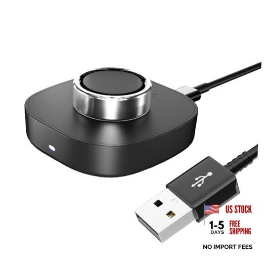 Charger for Oura Ring 4/ Ceramic - Size- Quick Charge Dock with 3FT USB-C 9