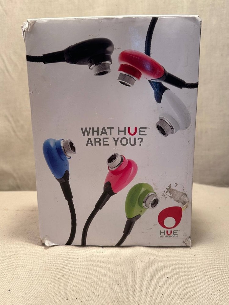 HUE HD Webcam USB Document Camera Flexible Arm w Box 013 010