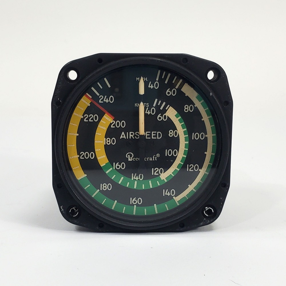 Beechcraft Airspeed Indicator - 8025-17