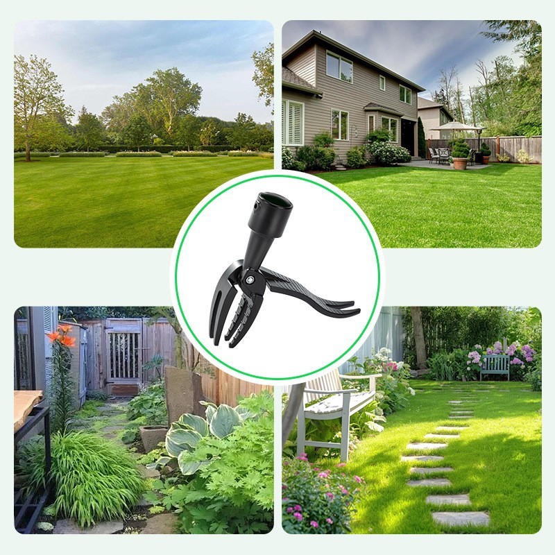 Weed Puller Tool Head, Manual Weed Remover Claw, No Pole, Root Remover for Lawn