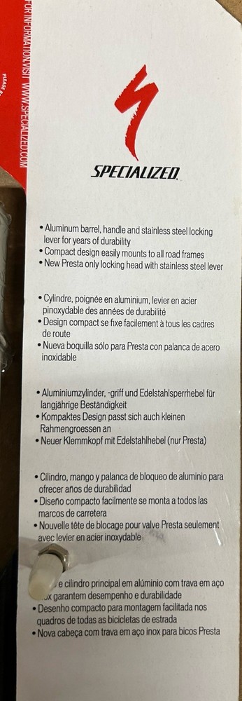 Specialized Air Tool Road Frame Pump