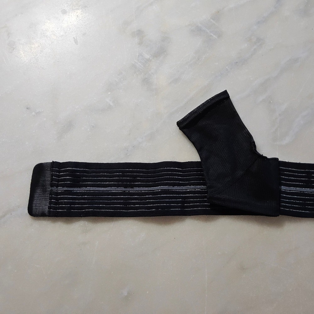 Shock Doctor B45 Ankle Sleeve with Compression Wrap Support Adjustable Black