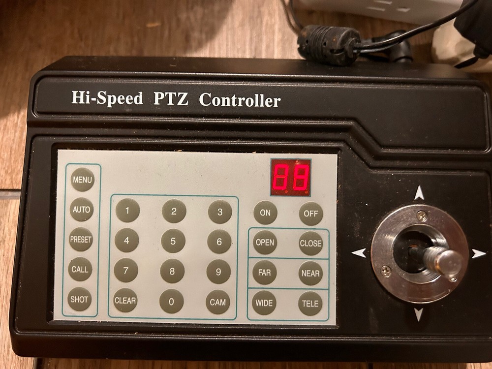 Hi-Speed PTZ Controller With Power Supply