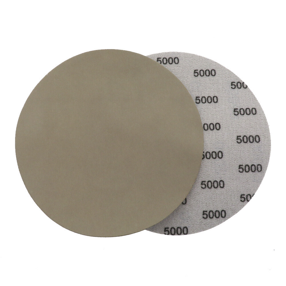 6" Hook and Loop Sanding Disc Wet / Dry Silicon Carbide 5000 Grit 10Pcs