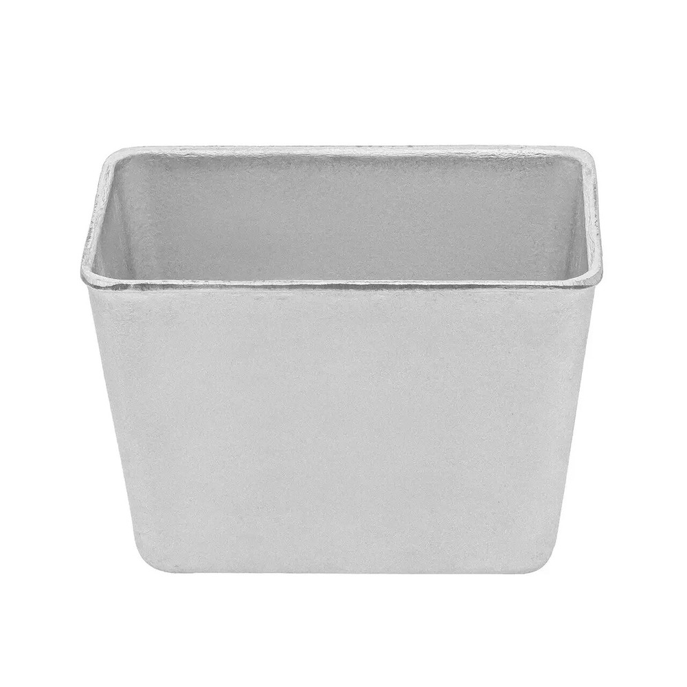 ALUMINUM BREAD FORM FOR BAKING RECTANGULAR 'HALF-BRICK' BREAD PANS LOAF L11