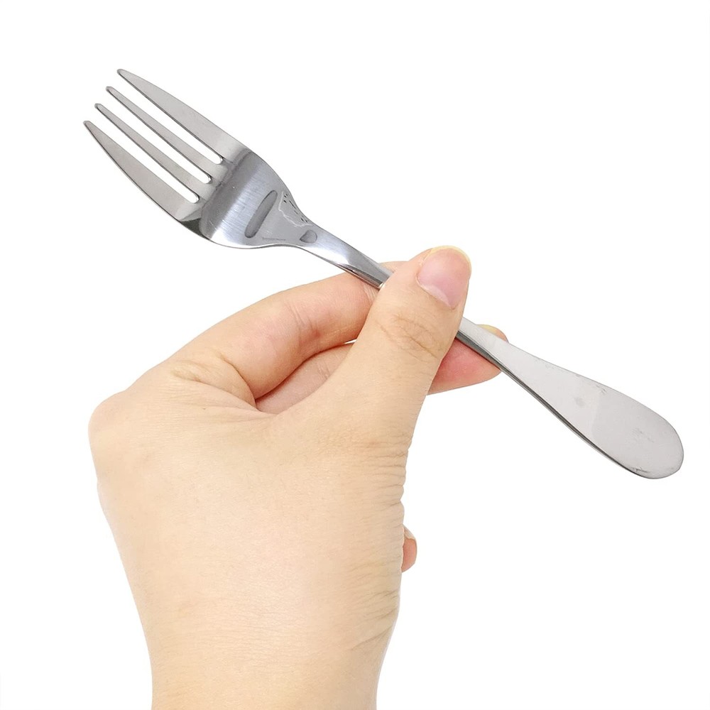 3pcs 304 Stainless Steel Flatware Set Blue Box Portable Knife Fork Spoon