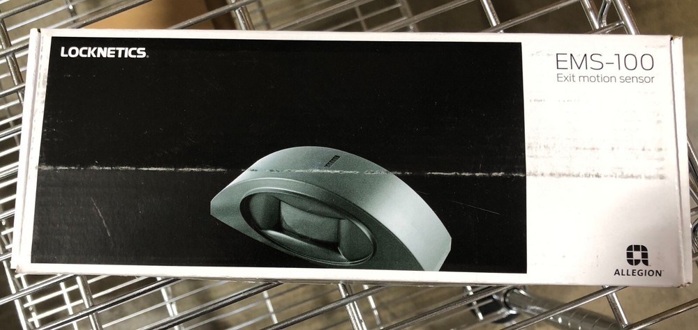 LOCKNETICS EMS-100 EXIT MOTION SENSOR - Black- Sealed