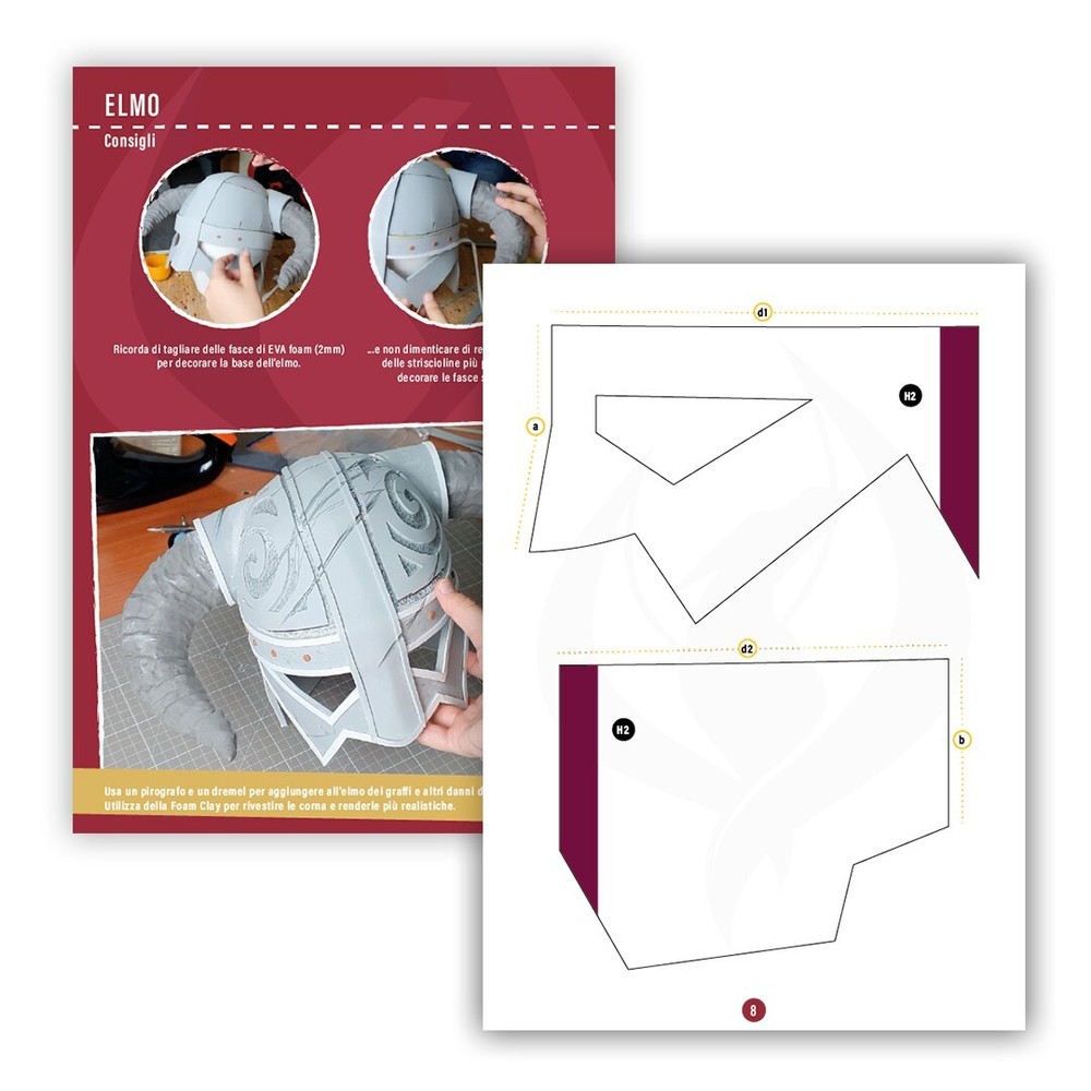 COSPLAY PATTERNS - SKYRIM DRAGONBORN