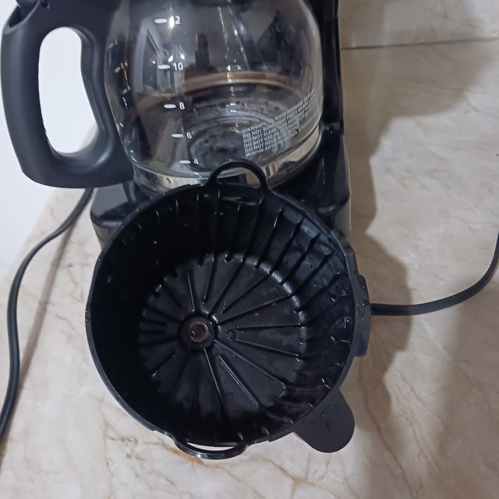 Mr. Coffee Maker Stainless Steel 12-Cup Programmable w Clock Works Luxe