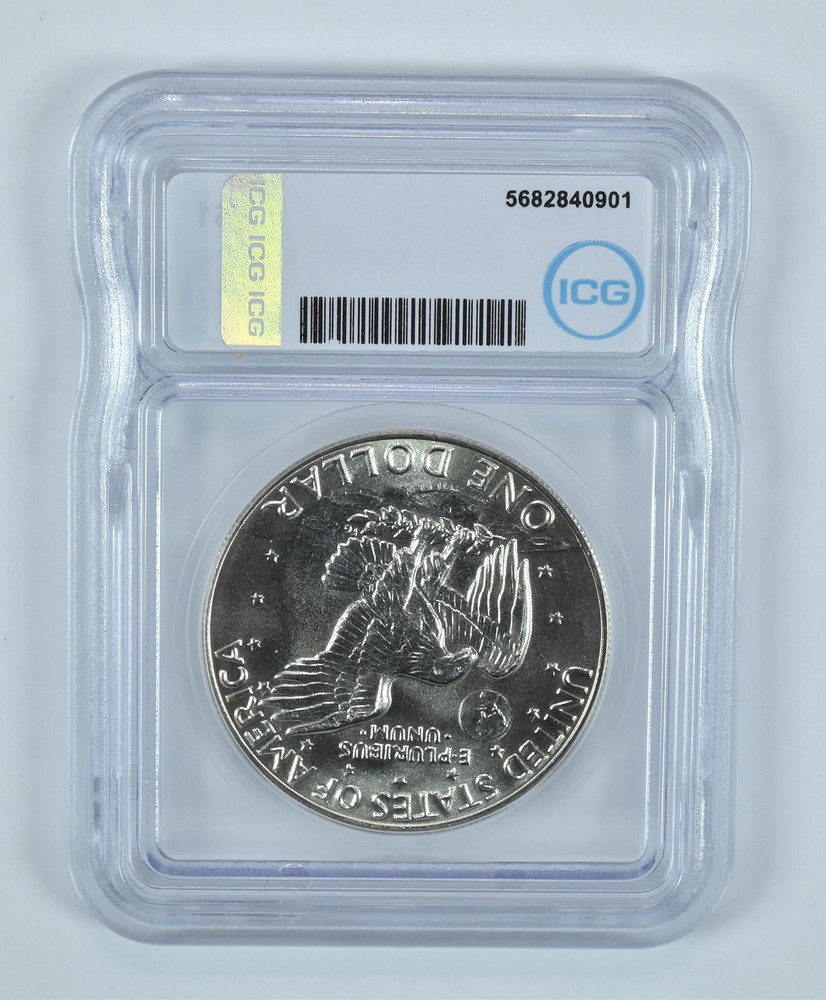 1974-S Eisenhower $1 Silver 40% MS67 ICG