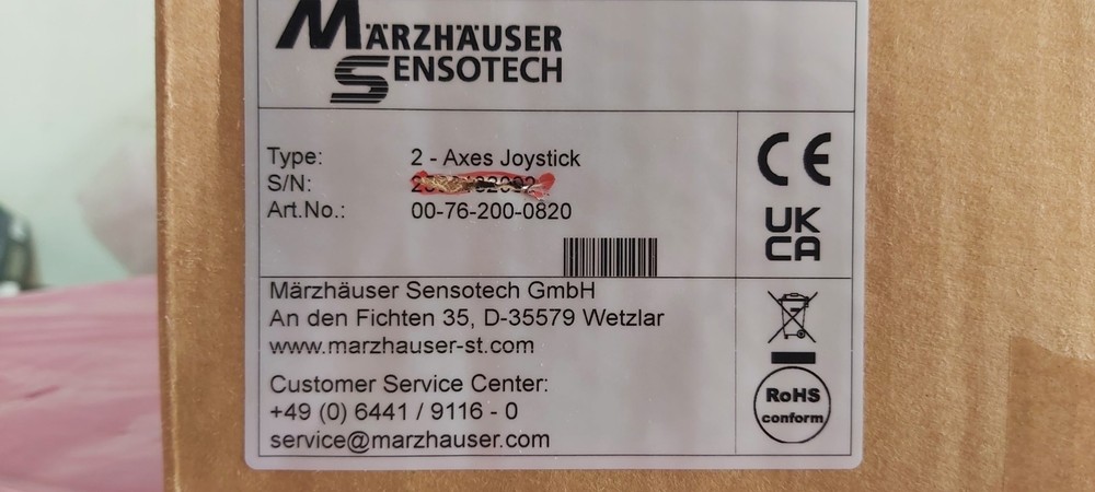 MARZHAUSER Axis Joystick Tango 2 Modernized Asmel0032 Make Offers! FedEx! NEW