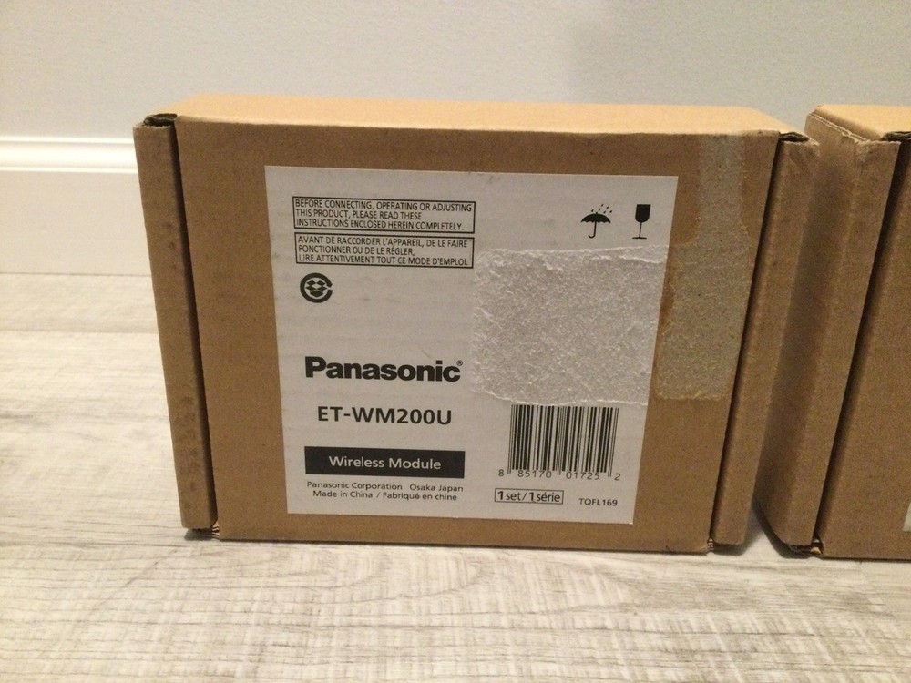 Panasonic ET-WM200U Wireless Module Qty 2 (New-Sealed Box)