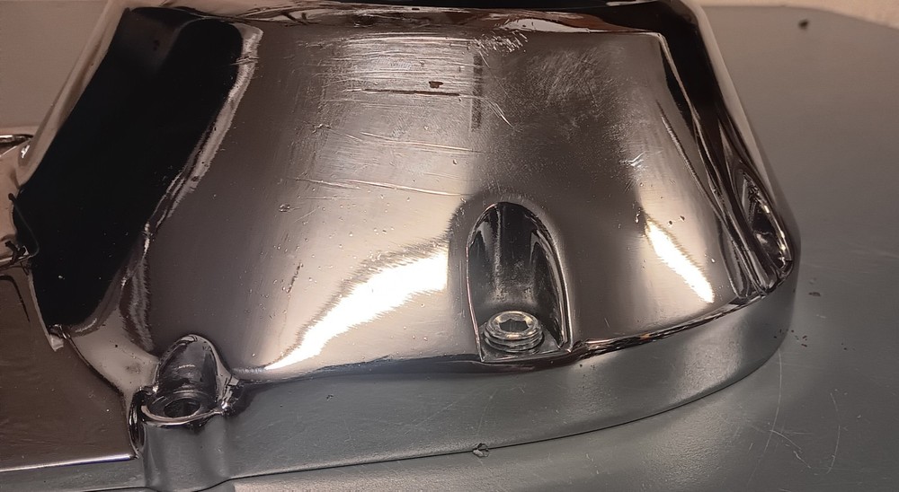 Harley Davidson HD FXR FXRDG 84' Inner Primary Cover Chrome