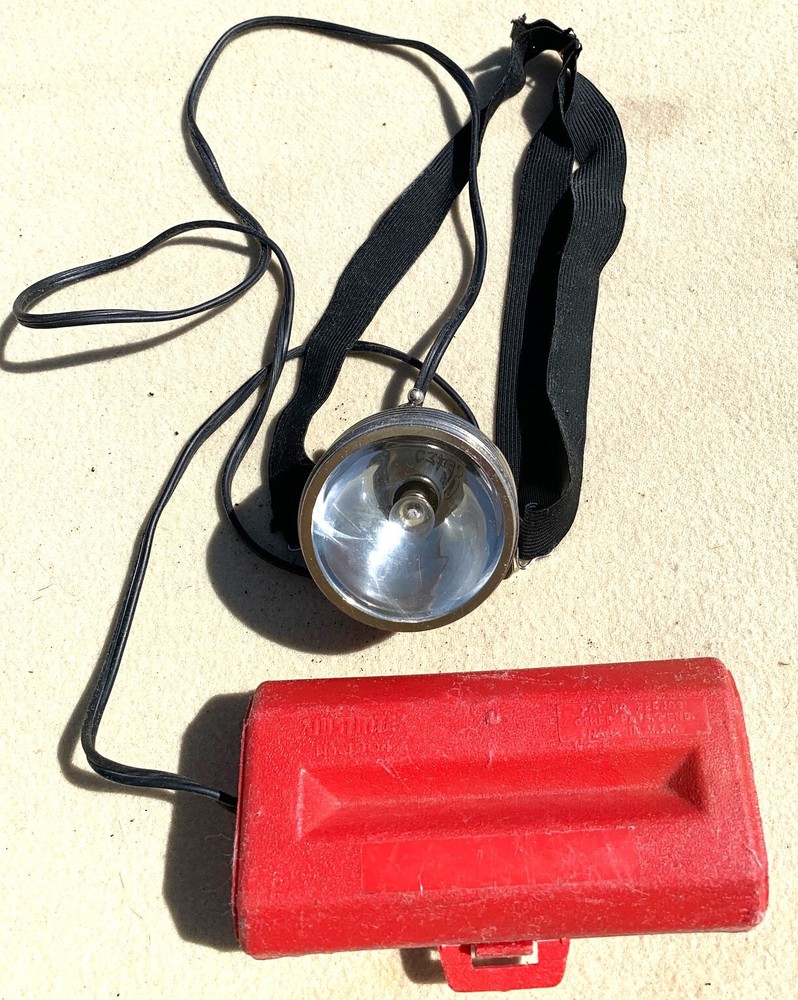 Vintage JUSTRIGHT No 1904 Headlamp