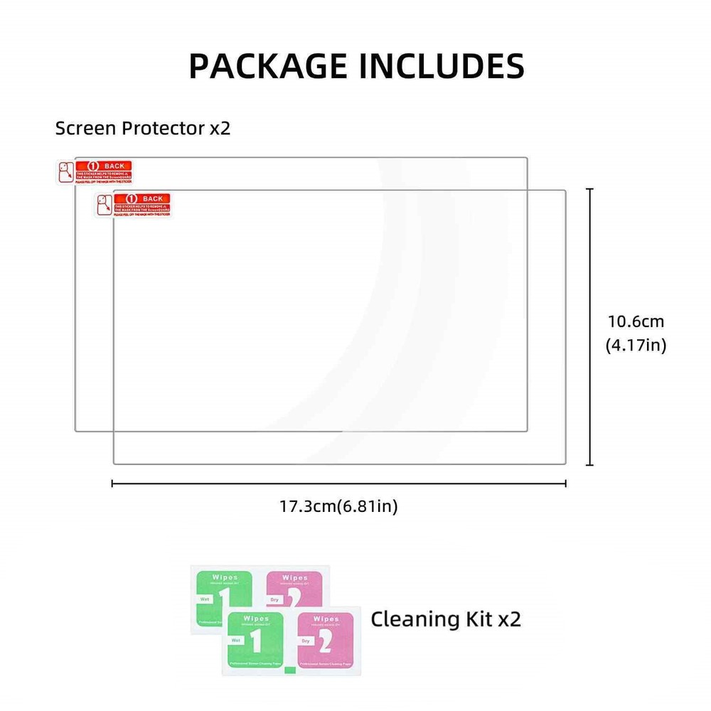 0.33mm Thickness 9H Tempered Glass Screen Protector for Steam Deck Console