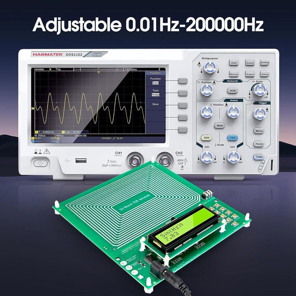 Schumann Resonance Generator 0.01-200KHz USB Powered