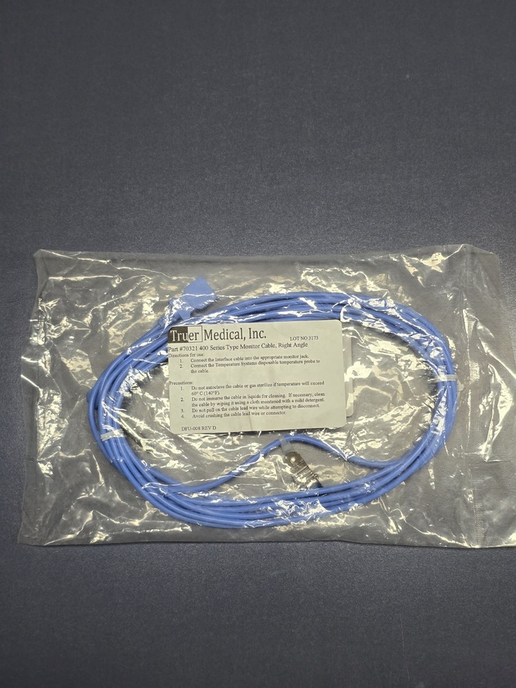 Interface Cable, Right Angle Phonojack Connector, for 400 series