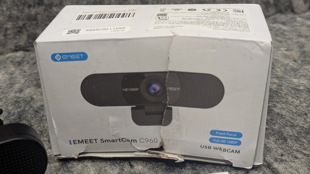 🔥New/Open Box🔥 EMEET C990 Smart Camera with USB Webcam
