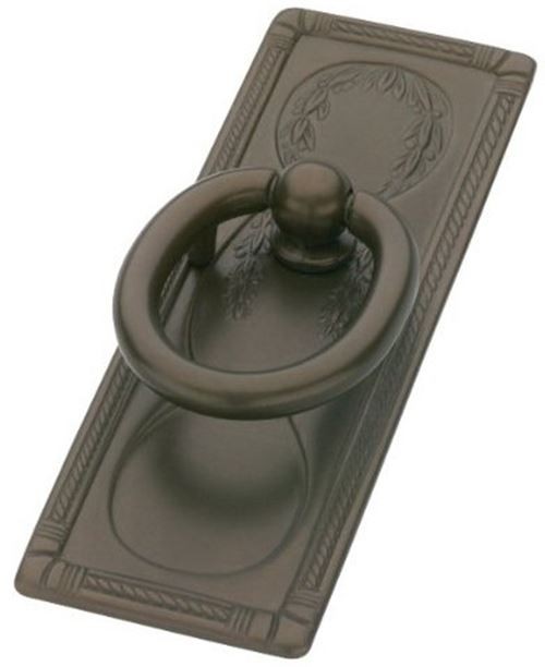 3-3/4" Vintage Ring Pull Tumbled Bronze