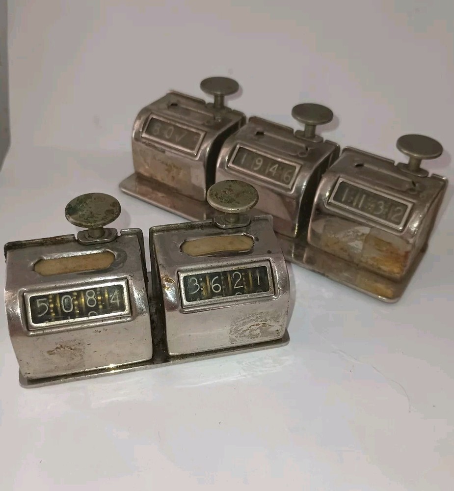 Vintage Tally Counters 2-Button & 3- Button (13B, 13C)