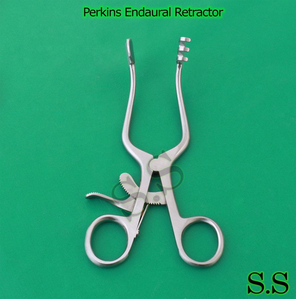 Perkins Endaural Retractor Left 5 1/4" Veterinary Surgical