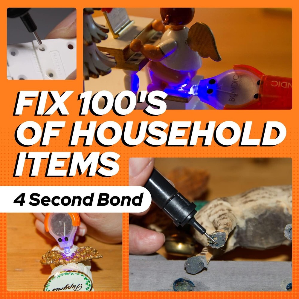 Bondic® (Starter Kit) with Light - The World's First Liquid Plastic Welder