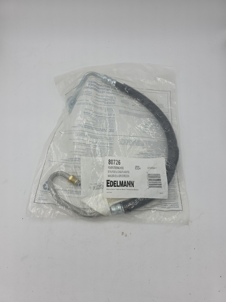 Edelmann 80726 Power Steering Pressure Line Hose Assembly