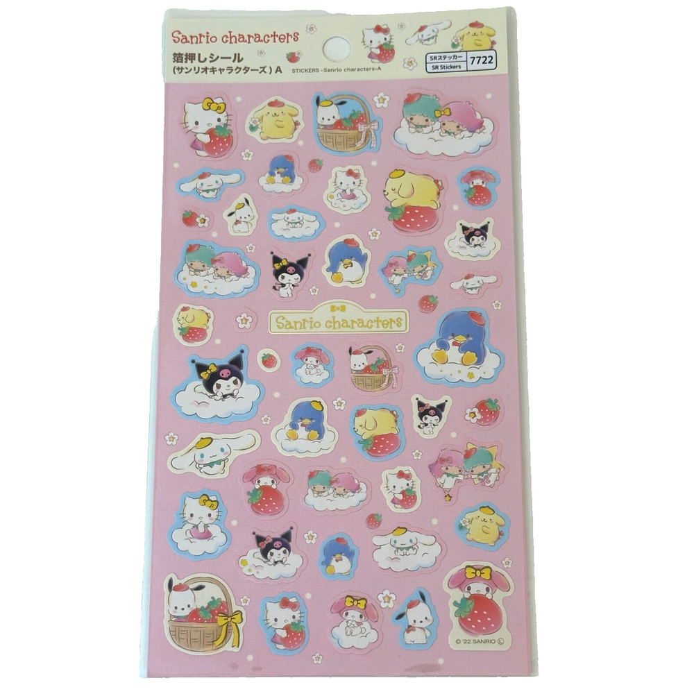 Sanrio Characters Sticker Sheet