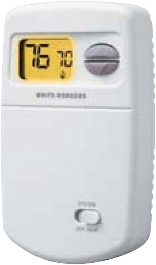 Single Stage Heat Only Thermostat - Easy-to-Read Display