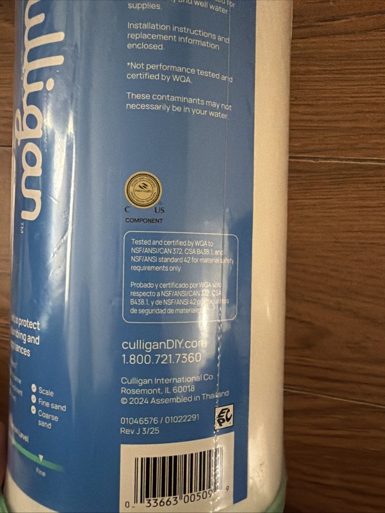 Culligan RFC-BBSA Heavy Duty Replacement Cartridge (Micron 25, Medium, Flow 3)