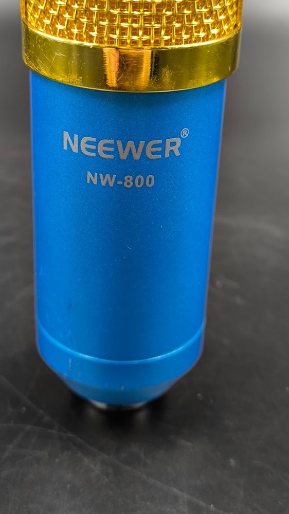 Neewer NW-800 Microphone Used Working Blue