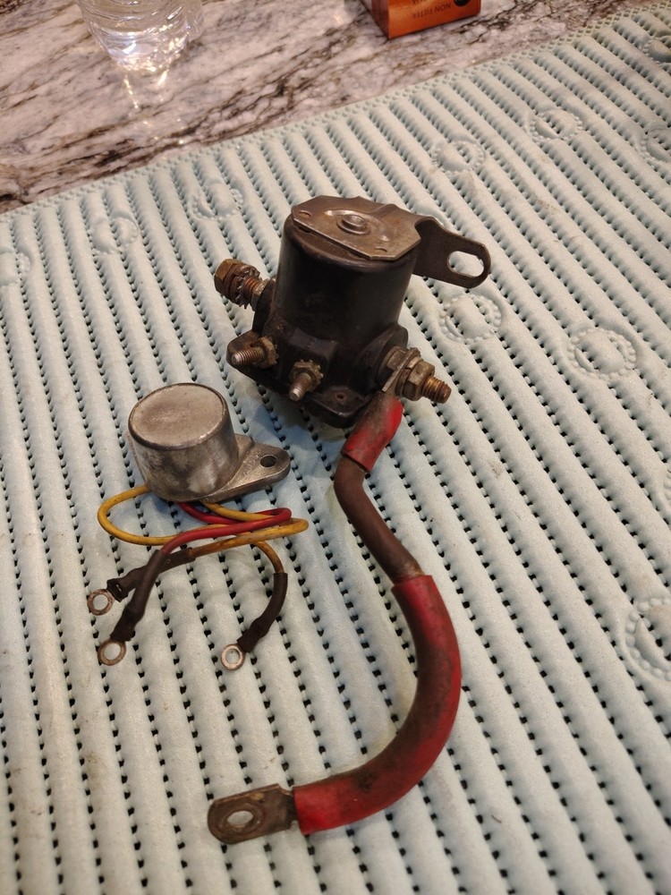 511938 Rectifier And Starter Relay Johnson Evinrude Pre-owned
