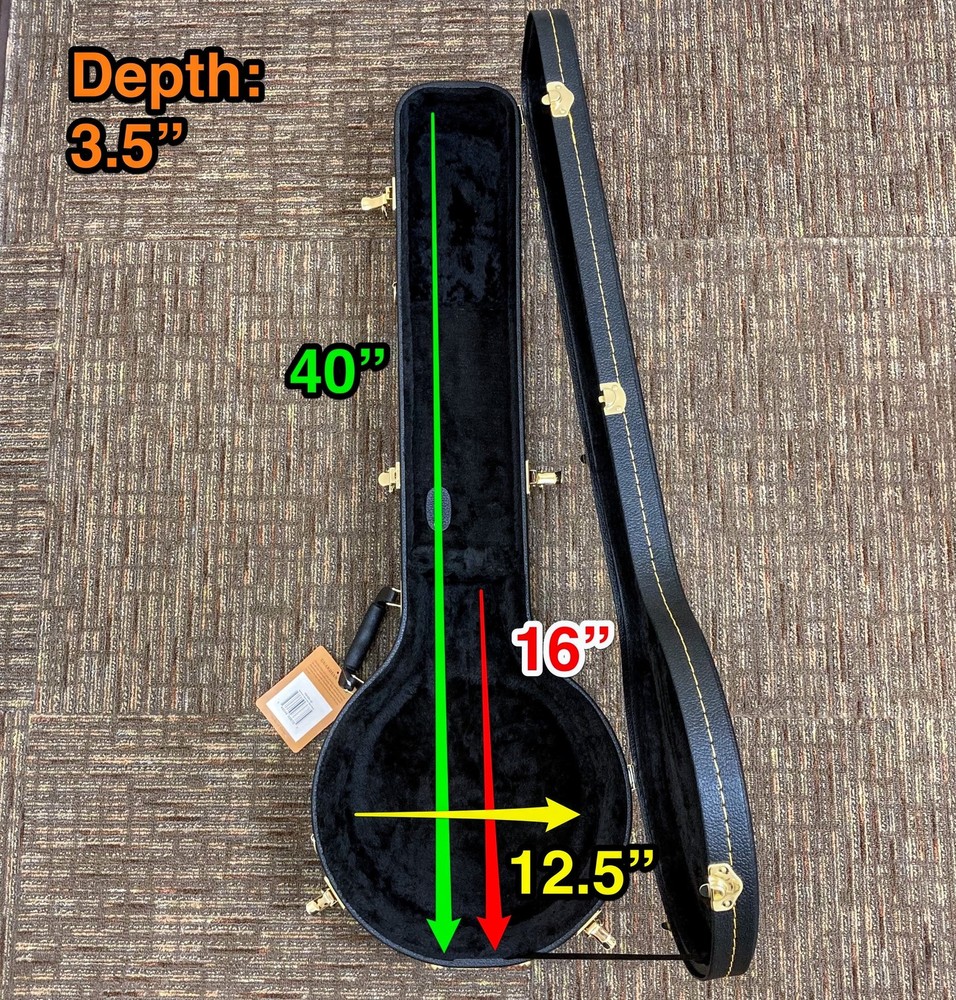 NEW Guardian Hardshell Open Back Banjo Case - CG-020-JO
