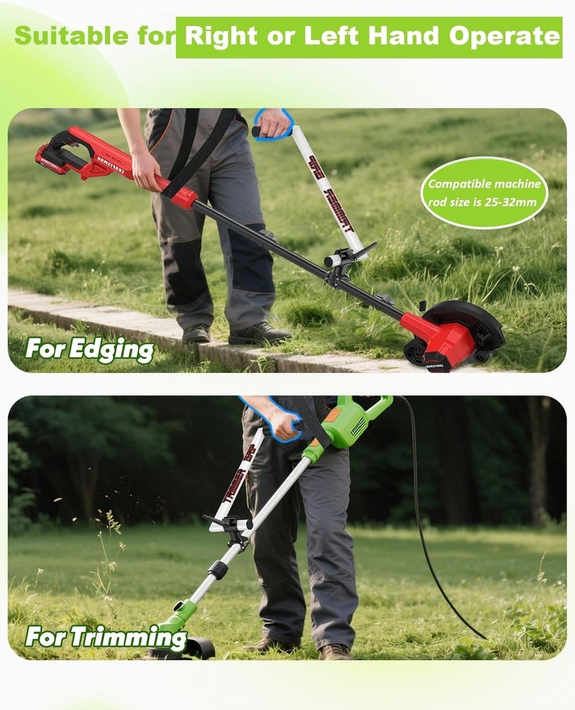 The Darwin’s Grip Weed Eater Extension Handle Monkey Grip for String Trimmer ...
