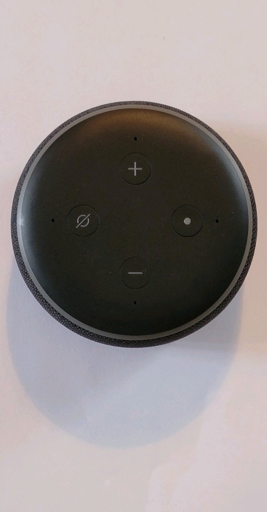 Amazon Alexa Echo Dot (3rd Gen) – Smart Speaker – Black – Tested & Working
